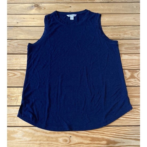 Athleta Tops - Athleta Sleeveless Athletic Shirt Size Large Women’s Navy